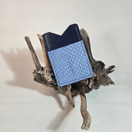 Porte-cartes Genèse Bleu & Bleu roi
