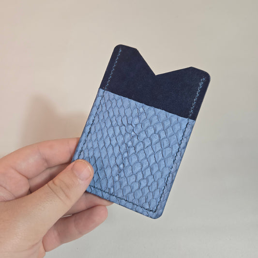 Porte-cartes Genèse Bleu & Bleu roi